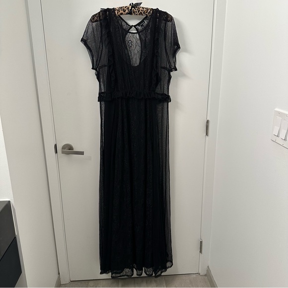 Torrid High Neck Lace Maxi Dress - Picture 2 of 6